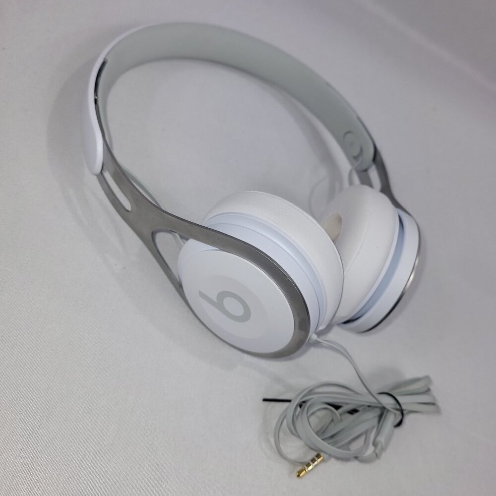 Headphones Beats EP Dr. Dre White Earphones Stereo Wired Headphones